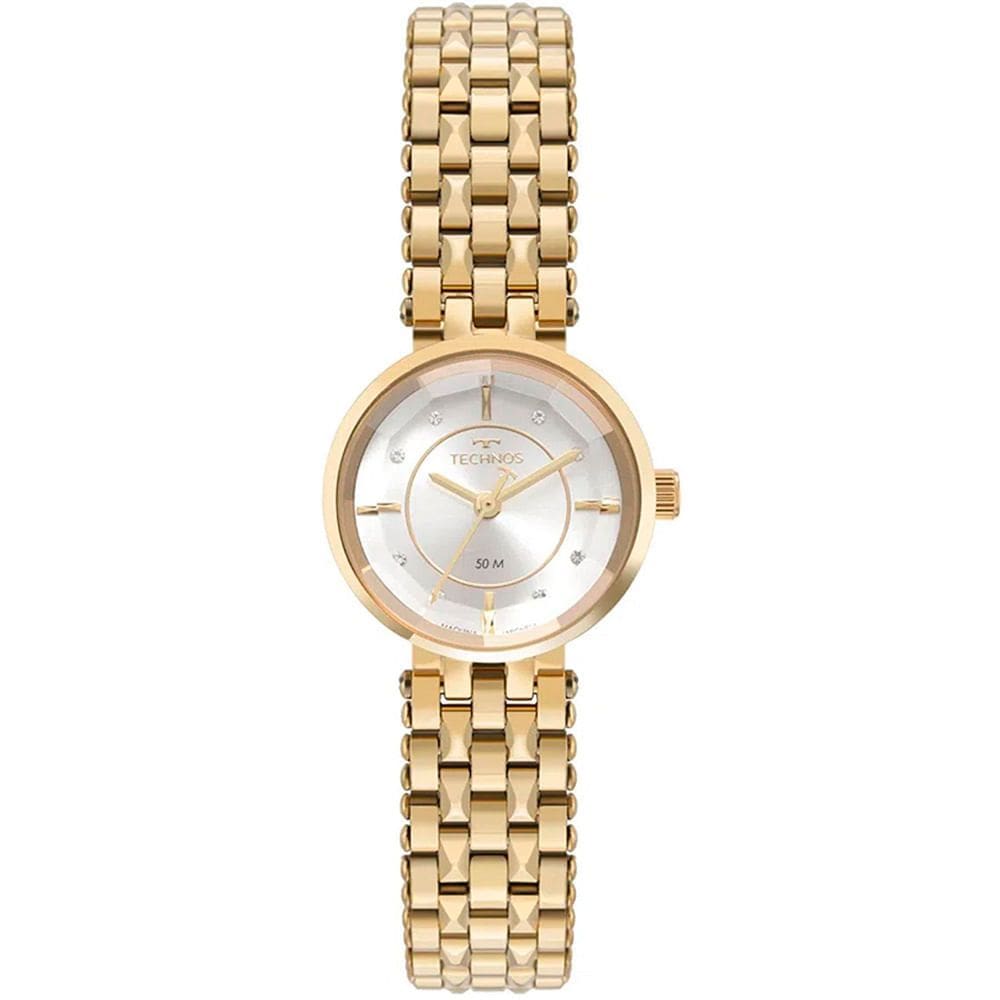 Relógio TECHNOS feminino mini dourado 2035MXJS/1K