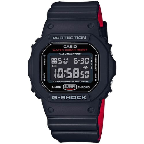 imagem-Relógio CASIO G-SHOCK preto digital masculino DW-5600UHR-1DR