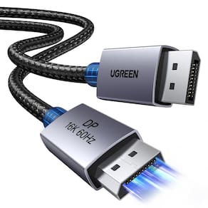 Cabo DisplayPort UGREEN 16K @60Hz 80 Gbps 3,3 pés DP 2.1