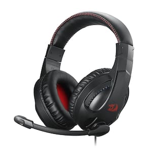 Fone de ouvido para jogos Redragon H211 Cronus Black Wired com RGB