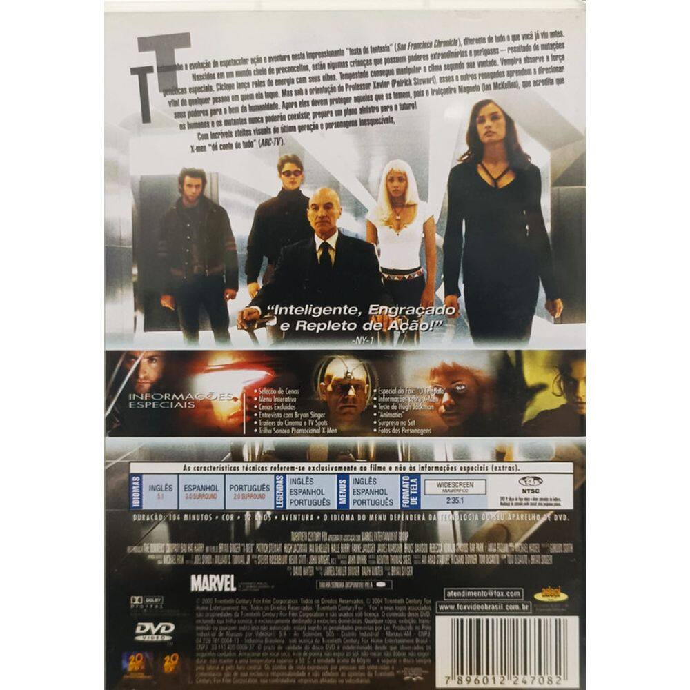Dvd X-men - O Filme | Casas Bahia