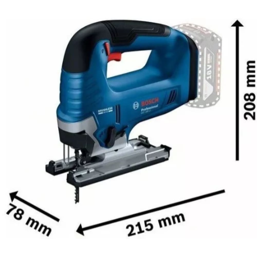 Serra Tico-tico a Bateria 18V GST 185-LI BOSCH 06015B30E1
