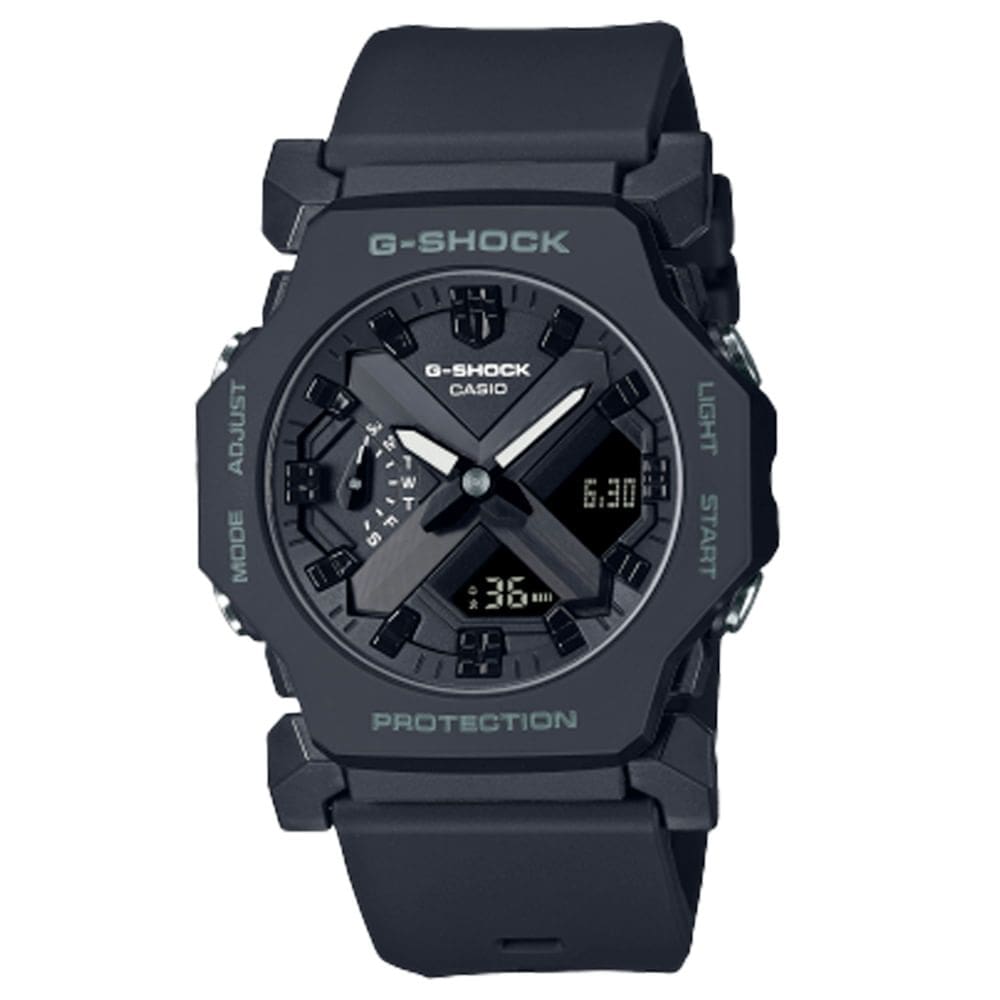 Relógio CASIO G-SHOCK masculino preto GA-2300-1ADR