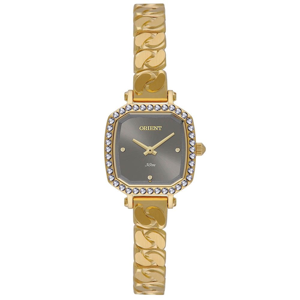 Relógio ORIENT feminino analógico dourado LGSS0062 G1KX