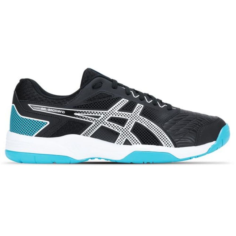 Tênis Asics Gel Backhand Masculino - Preto+Azul