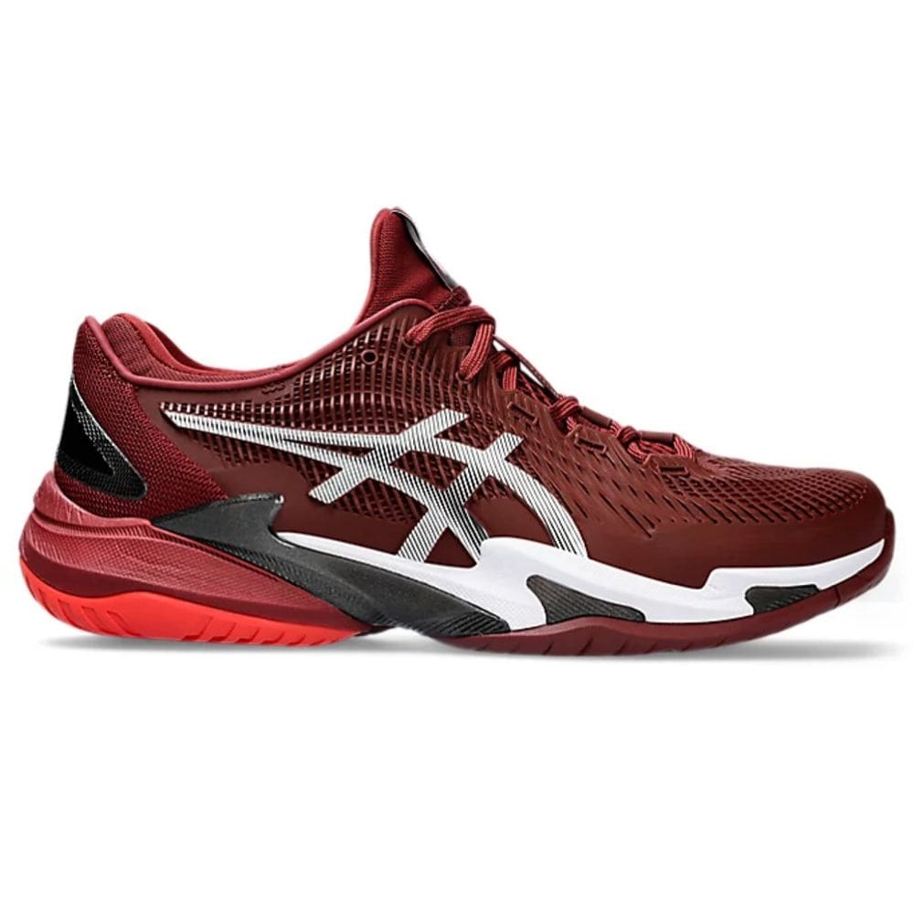 Tênis Asics Court Ff 3 Clay Masculino - Vermelho Escuro