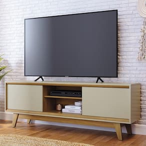 Rack Bancada 2 Portas Tvs até 65 polegadas Atlas