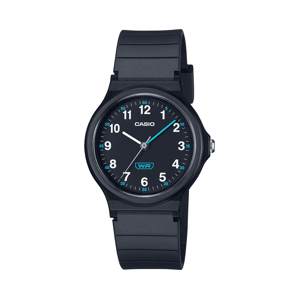 Relógio CASIO feminino analógico bio preto LQ-24B-1BDF