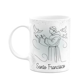 Caneca Religiosa Orações - São Francisco - 325ml