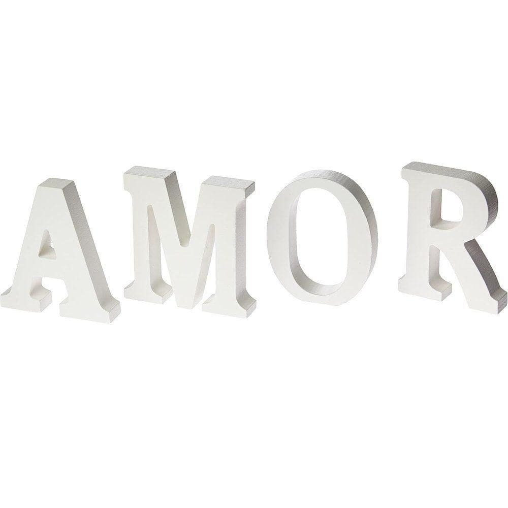 Amor Deco Em Madeira Bra (hollywood) C-1 Un