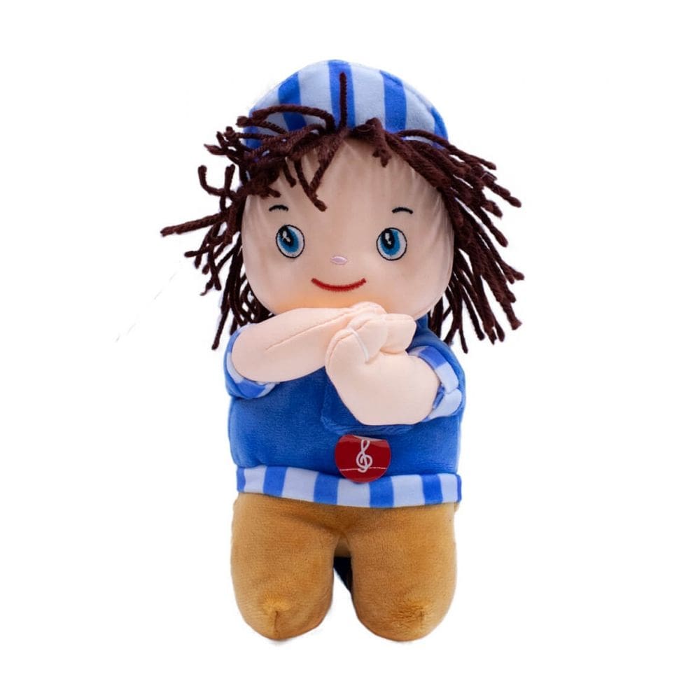 Boneco Reza 24Cm Azul