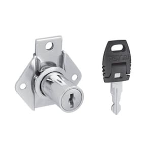 Fechadura P/ Gaveta Longa 29X17mm (Chave Escamo Com Segredo Individual) Fgv