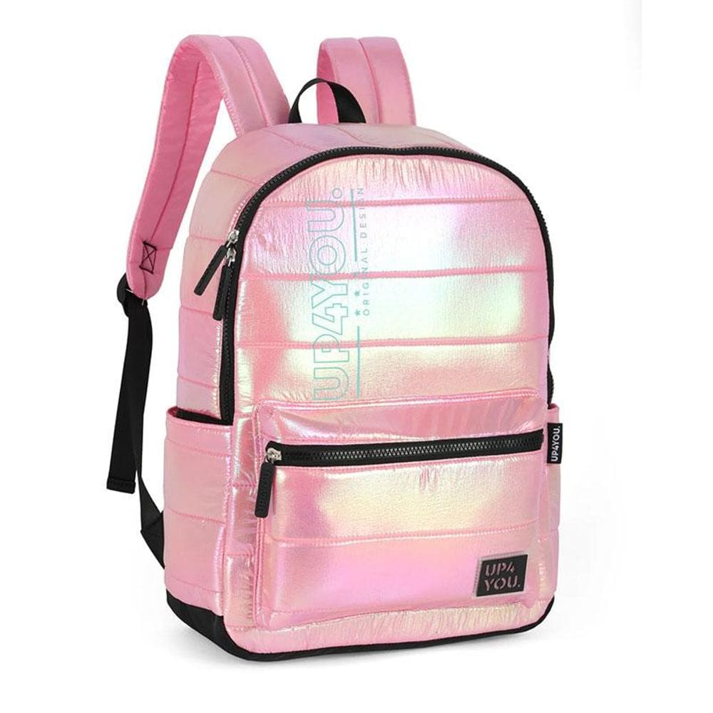 Mochila Escolar Infantil UP4YOU MS47893UPHV Rosa - Maxlog