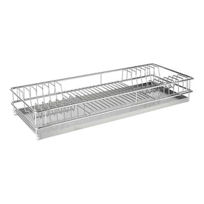 Escorredor De Pratos Embutir 970x75x270mm Mód 1000mm 7161