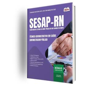 Apostila Sesap Rn 2025 Técnico Administrativo Em Saúde