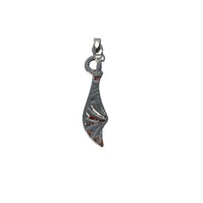 Pingente Espada 3 Cm Metal Niquelado