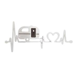 Plaquinha Trailer Viagem Saude Motorhome Branco Mdf 3mm [f031]