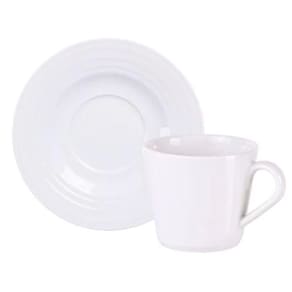 Xicara Cafe Porcelana C/ Pires Tramontina 70ml