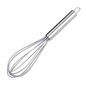 Fuê Batedor De Claras Inox Com Hastes De Silicone Em Casa Tem