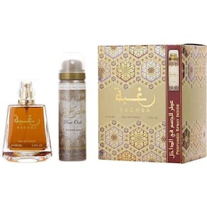 Perfume Unisex Lattafa Raghba Eau De Parfum Spray 100 ml & Desodorante 50