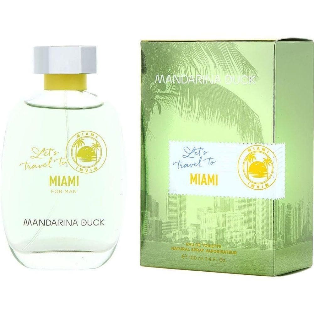 Perfume Masculino Mandarina Duck Let`s Travel To Miami Edt Spray 100 ml
