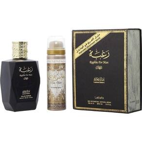 Perfume Masculino Lattafa Raghba Man Eau De Parfum Spray 100 ml & Desodorante 50