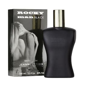 Perfume Masculino Jeanne Arthes Rocky Man Black Edt Spray 100 ml