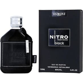 Perfume Masculino Dumont Paris Nitro Black Pour Homme Eau De Parfum Spray 100 ml