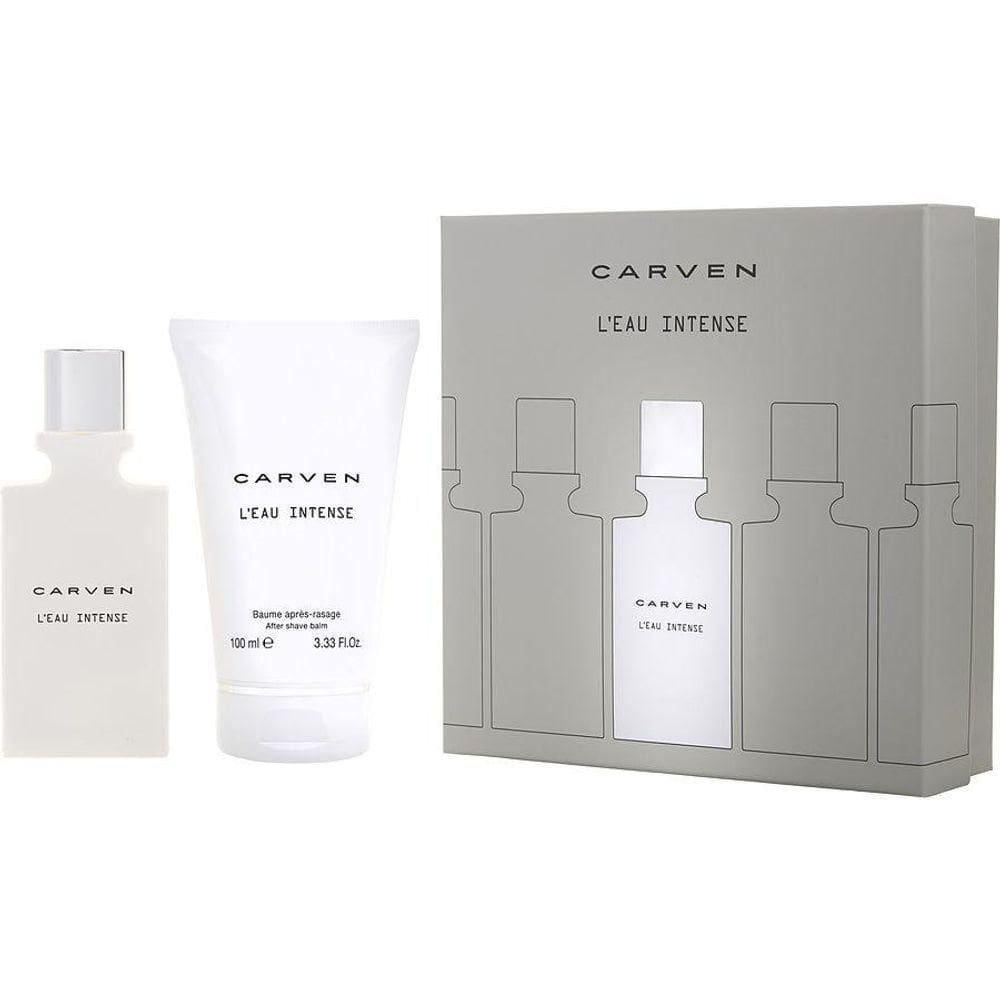 Perfume Masculino Carven L`eau Intense Edt Spray 50 ml & Bálsamo Pós-barba 100