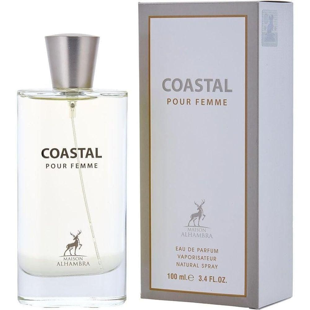 Perfume Feminino Maison Alhambra Coastal Pour Femme Eau De Parfum Spray 100 ml
