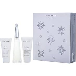 Perfume Feminino Issey Miyake L`eau D`issey Edt Spray 50 ml&loção Corporal Creme Para Banho (edição De Natal 2023)