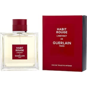 Perfume Masculino Guerlain Habit Rouge L`instinct Edt Intense Spray 100 ml