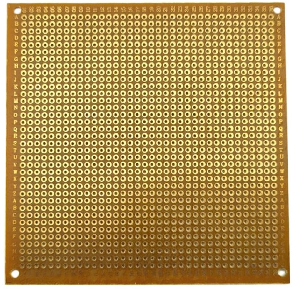 Placa De Circuito Perfurada Face Simples 10X10
