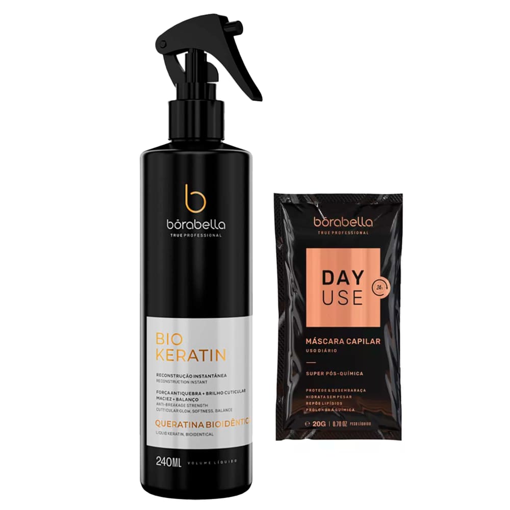 Bórabella Biokeratin Queratina Liquida Bioidêntica - 240ml