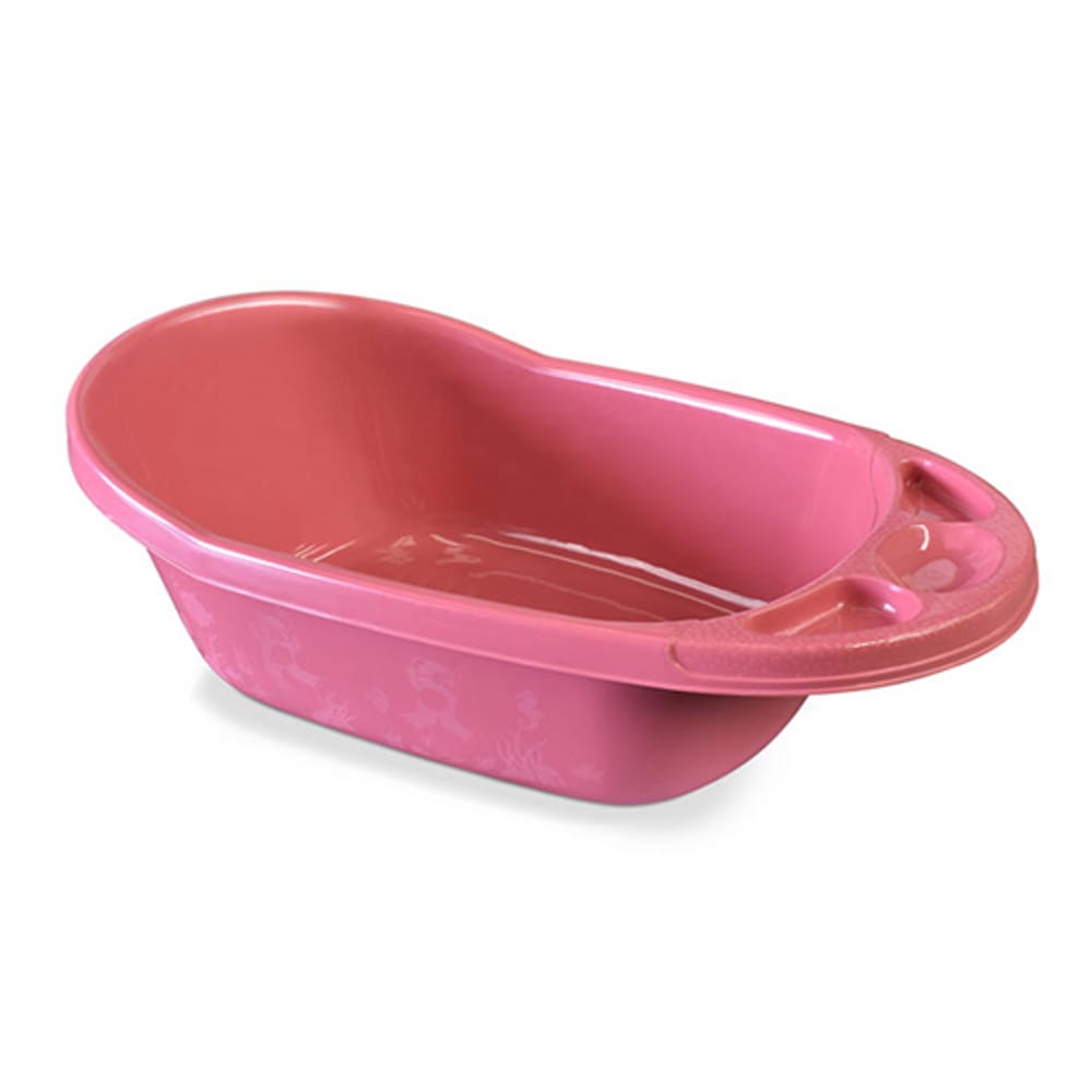 Banheira Infantil Decorada Rosa 32 Litros Arqplast