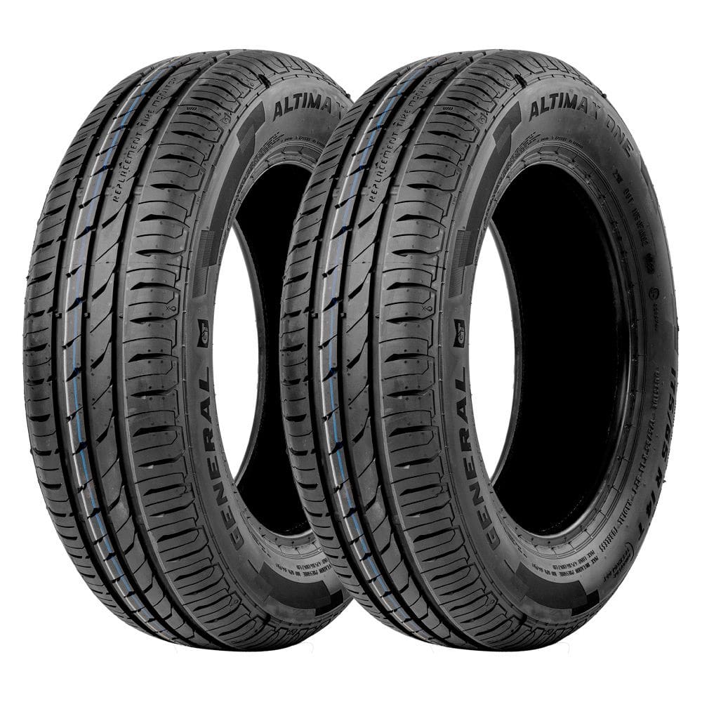 Jogo 2 Pneus General Tire by Continental Aro 15 AltimaxOne 185/65R15 88H