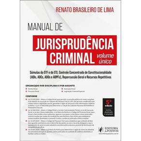 Manual De Jurisprudência Criminal - Volume Único - 2025