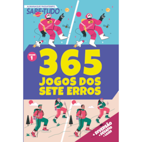 Almanaque Passatempos Sabe-Tudo 365 - Jogos dos 7 Erros