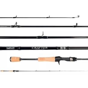 Vara Maruri Crafter CRA C12 581L 1,73m 6-12lbs Carretilha Inteiriça Carbono 24T