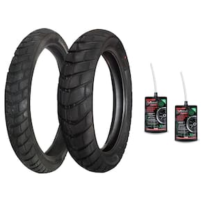 Par Pneu Moto Karoo Street 90/90-21 + 120/80-18 Xre Sahara300 LANDER TENERÉ + VACINA