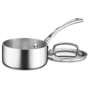 Panela com Tampa 1 Litro em Aço Inoxidável Triplo, Cuisinart French Classic