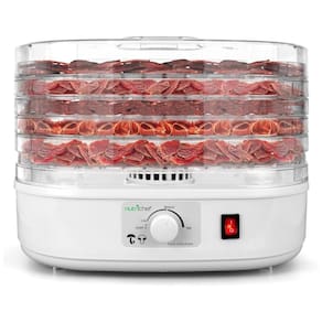 Desidratador de Alimentos 5 Bandejas, 250W, 110v, NUTRICHEF PKFD06, Branco