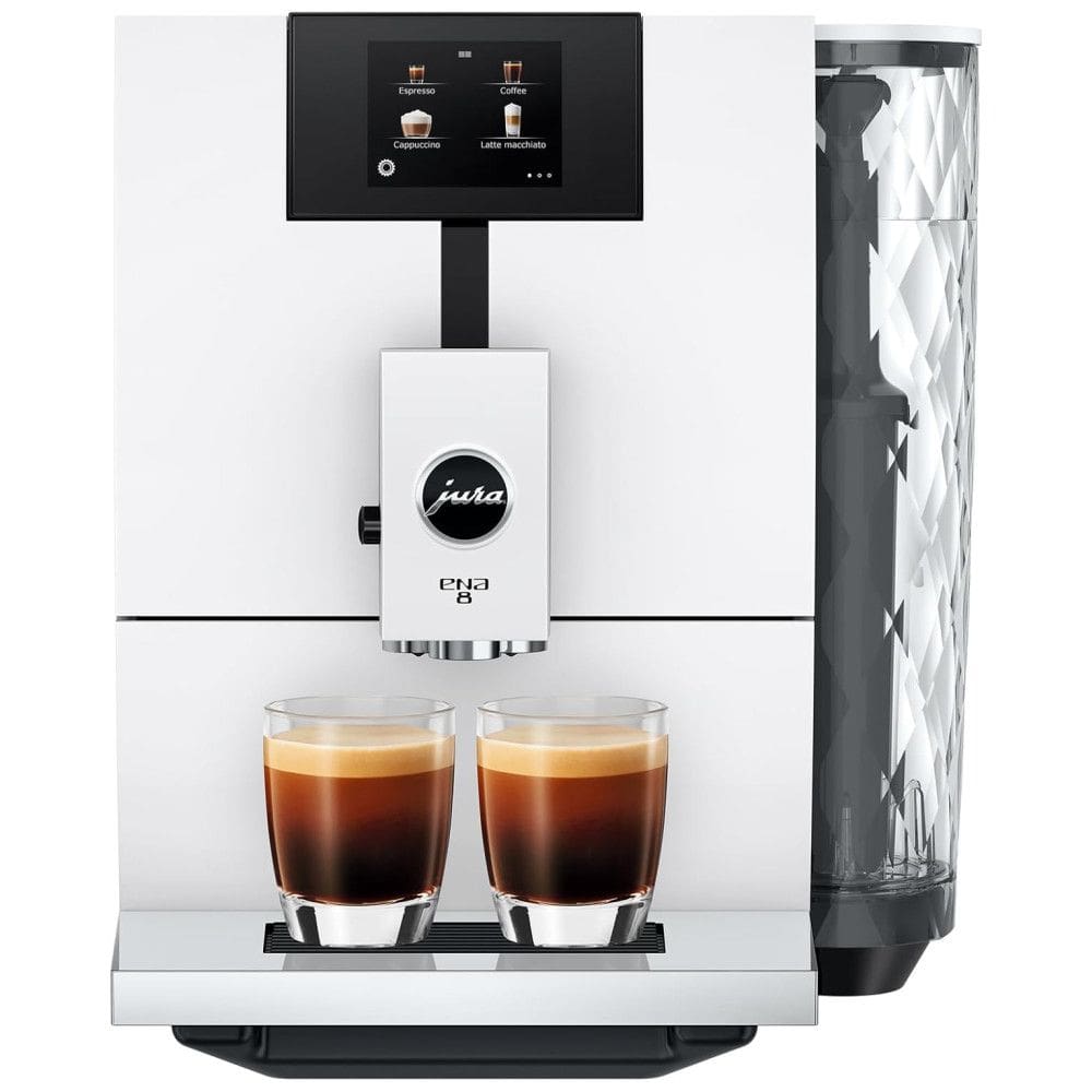 Máquina de Café Expresso Automática com Moedor Embutido, Intensidade do Café, Volume e Temperatura Programáveis, 110V 1450W, Jura ENA8,