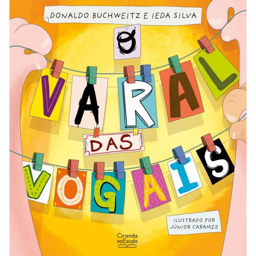 Livro O Varal Das Vogais