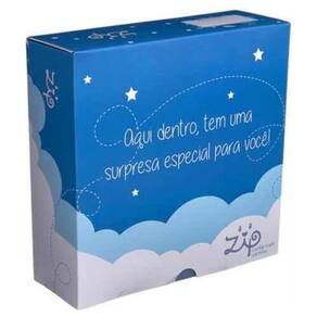 Colecao Mamãe - Caixa De Anunciacao Avos (21X40Cm) Branco Ean :7899672917371