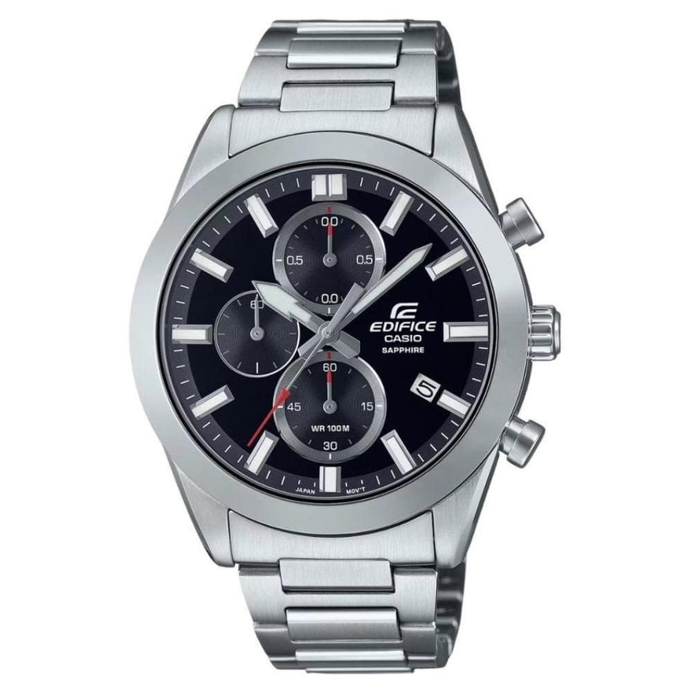 Relógio Masculino Casio Edifice Prata Analógico Calendário