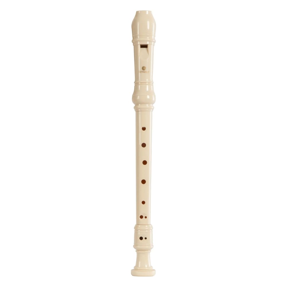 Flauta Doce Germânica Soprano Dó Harmonics HFP-200G ABS C/ Capa