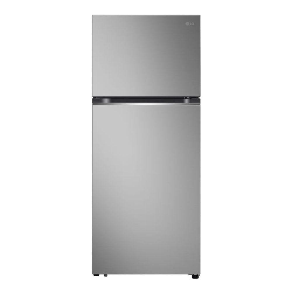 Geladeira LG Frost Free Inverter 375L Duplex Inox Look GN-B372PFM2 220V