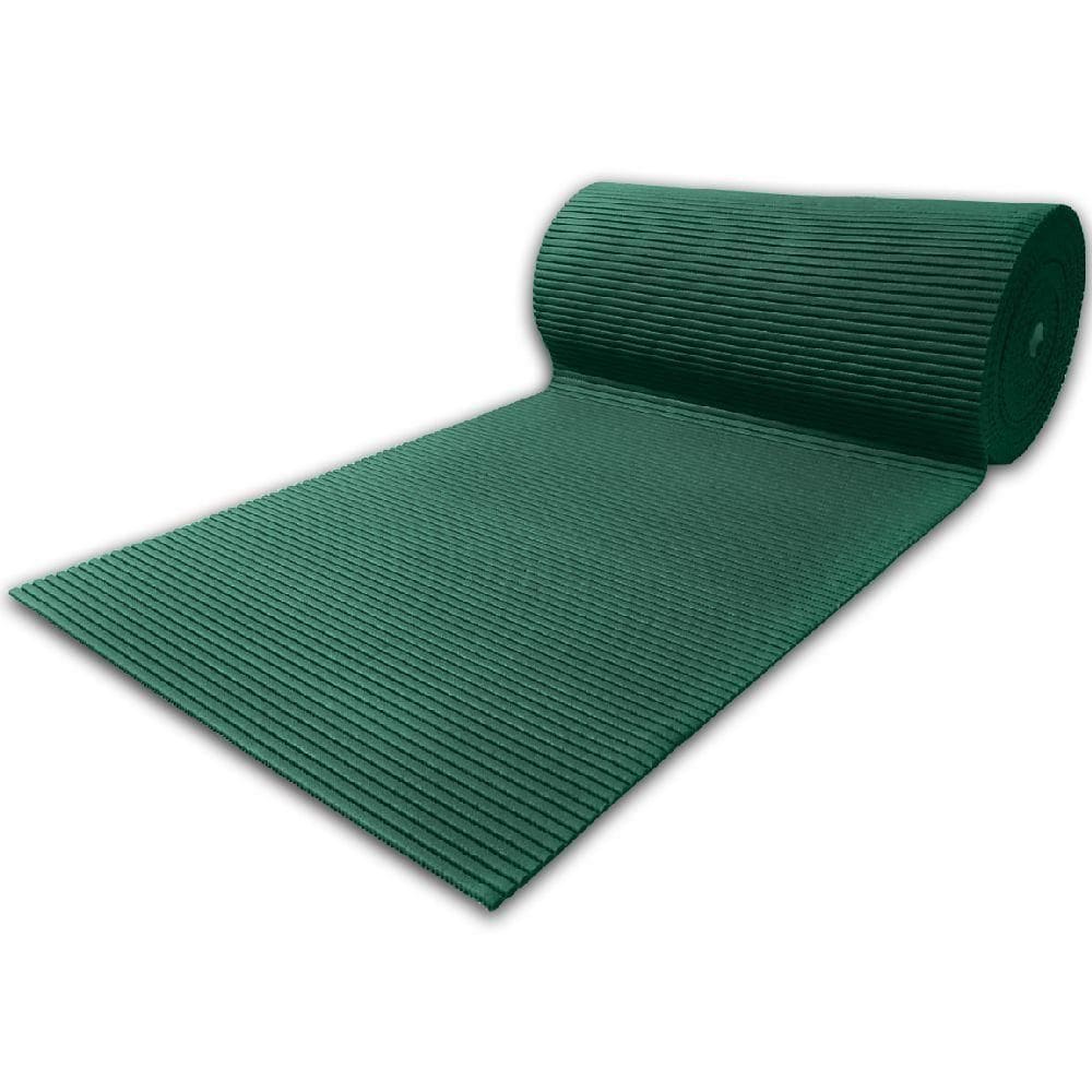 Tapete Passadeira Capacho Emborrachada Antiderrapante 0,65x1,00 Verde