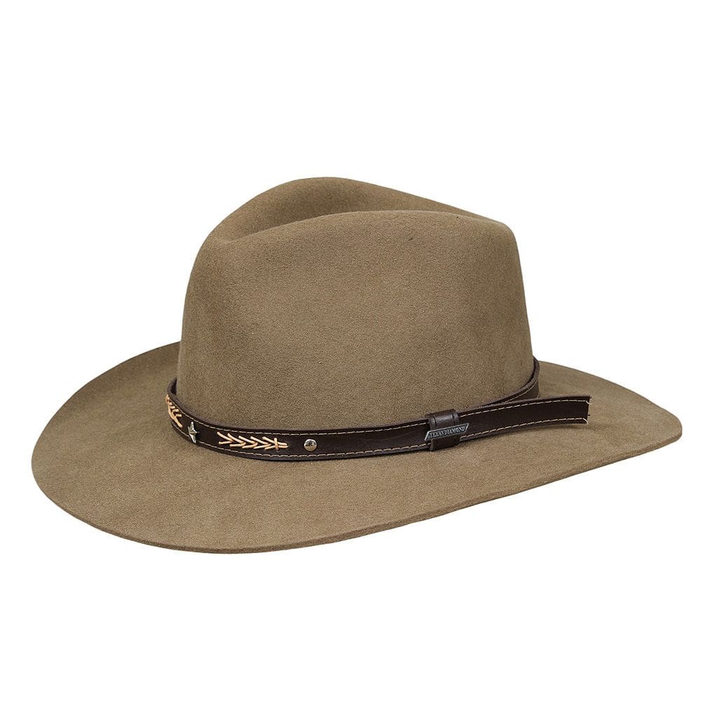 Chapéu de Feltro 3X Castor Texas Diamond